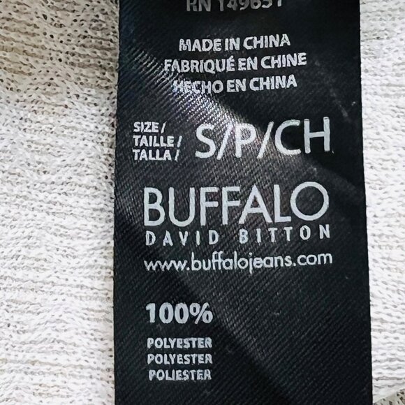 NEW/Stain Buffalo David Bitton Men's Short Sleeve Williams Green Knit Polo Small - Picture 6 of 11